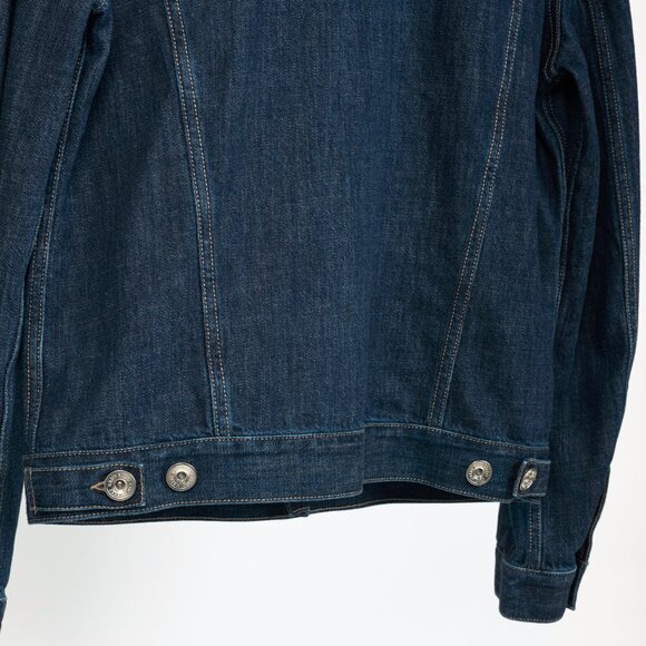 Brunello Cucinelli SS/22 Blue Cotton-Denim Jean Jacket - Picture 4 of 16